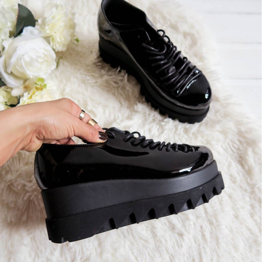 Pantofi - .Lyon - Liquid Black