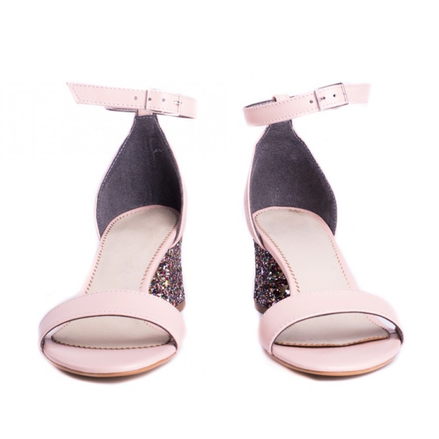 Sandale - Glitter Mania - SoftPink - 5cm