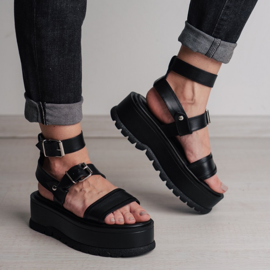 .Sandale - . Glami - Black