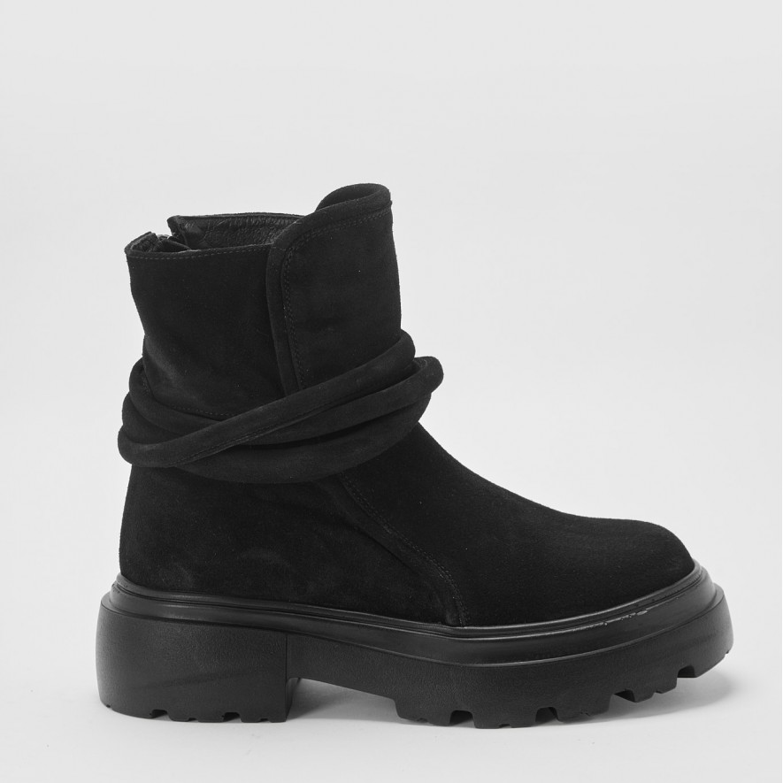          Ghete - Twist - Velur Black