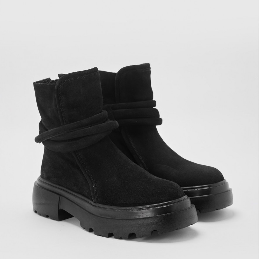          Ghete - Twist - Velur Black