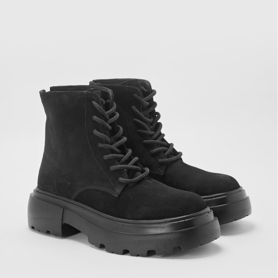         Ghete - Atlas Short - Velur Black