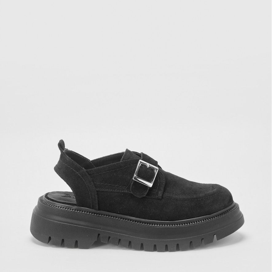            Pantofi - Flow - Velur Black