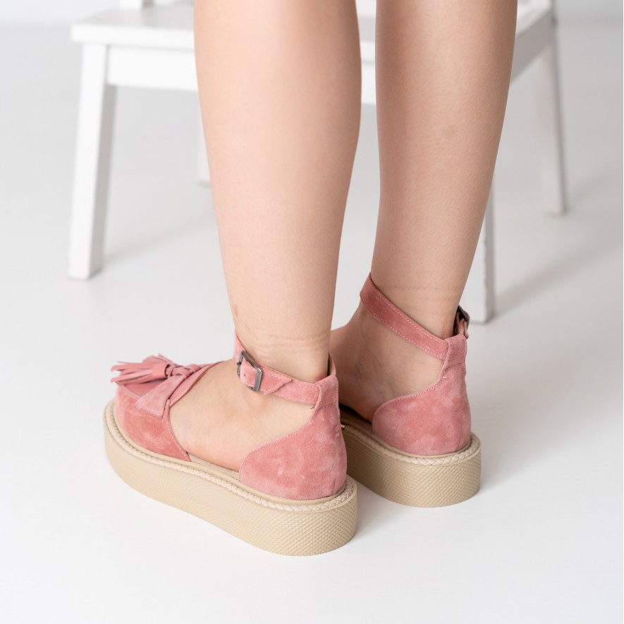     Pantofi - Augustino - Pink combo