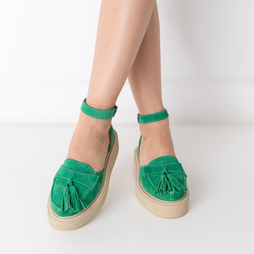     Pantofi - Augustino - Green