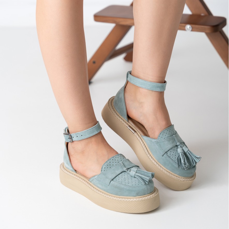     Pantofi - Augustino - Sky Blue