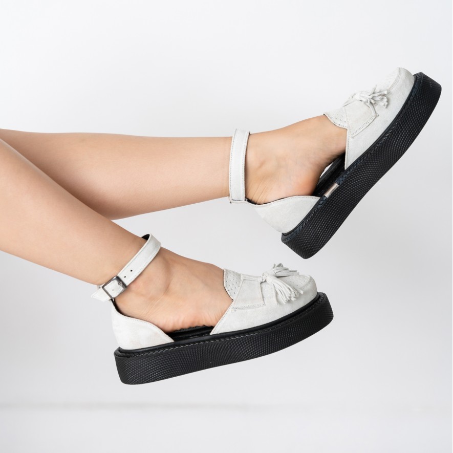     Pantofi - Augustino - White Combo