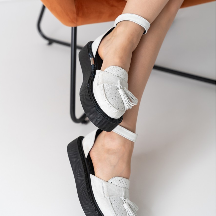     Pantofi - Augustino - White Combo
