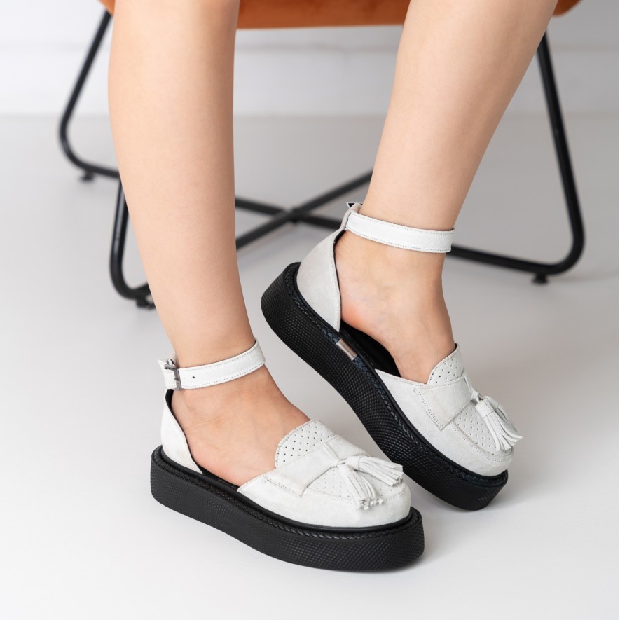     Pantofi - Augustino - White Combo