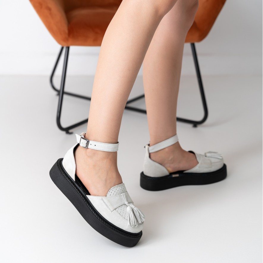     Pantofi - Augustino - White Combo