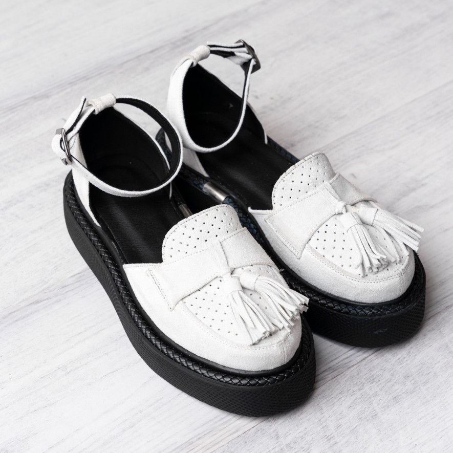     Pantofi - Augustino - White Combo