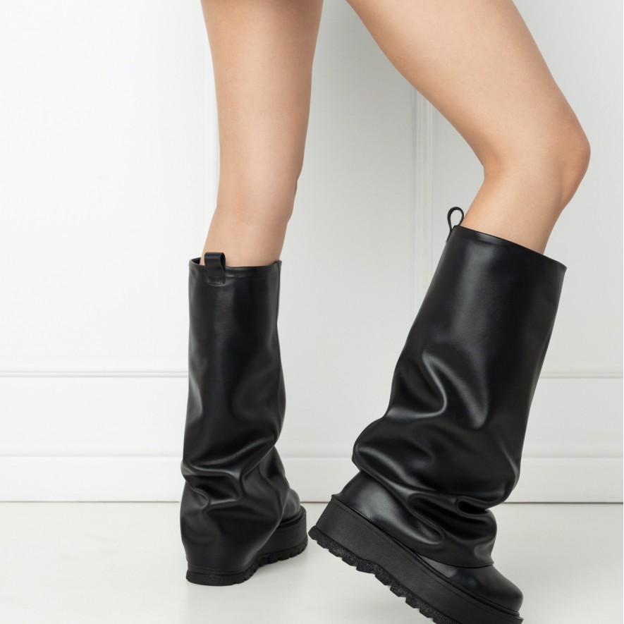     Ghete -  Slouchy Long - Black 