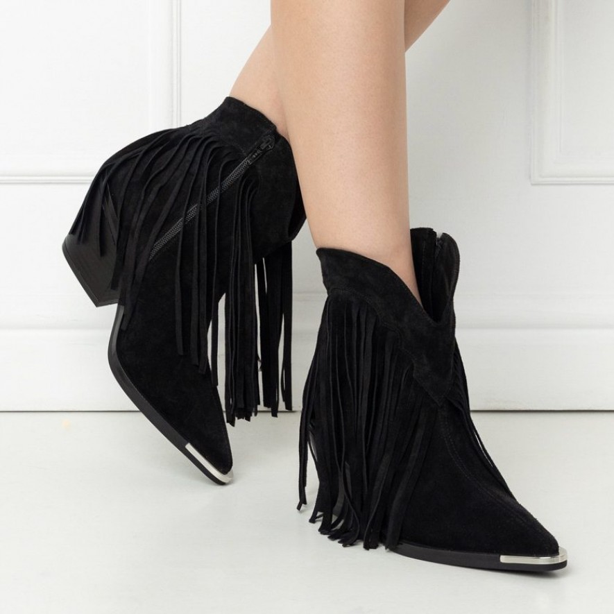      Ciocate - Tassels - Black