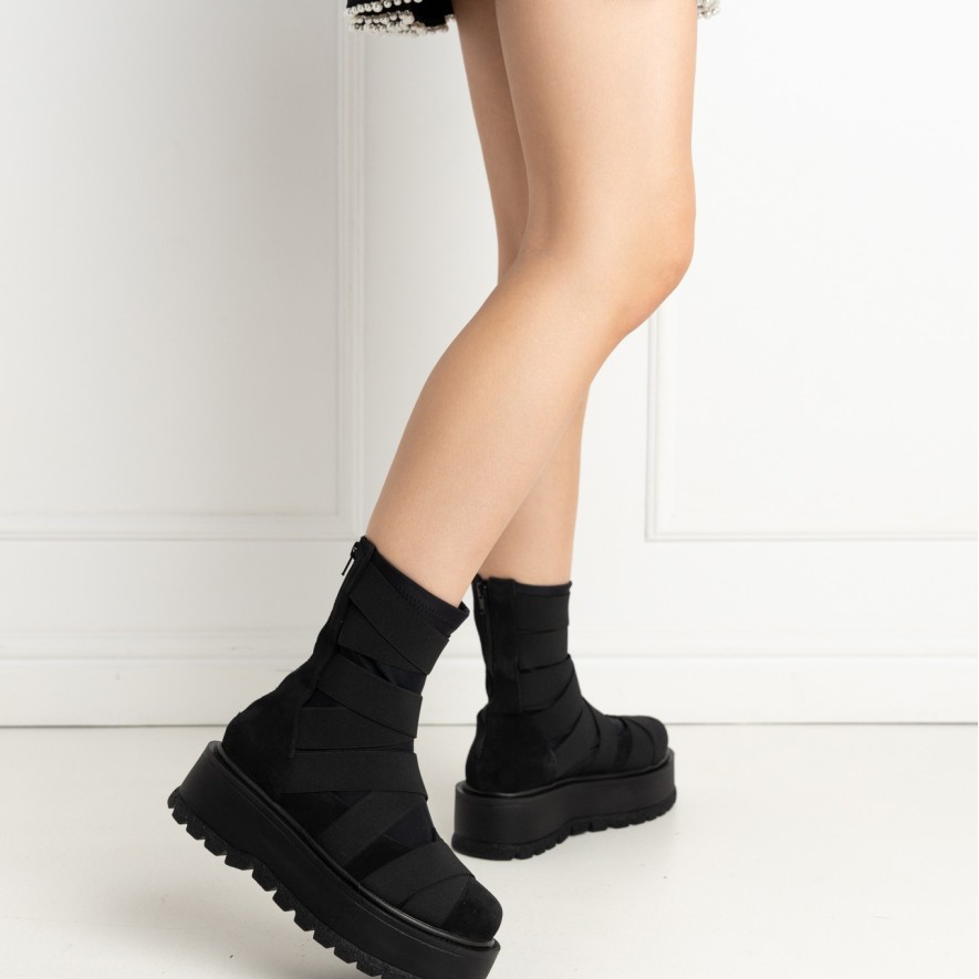         Ghete - Uddy - Velur Black