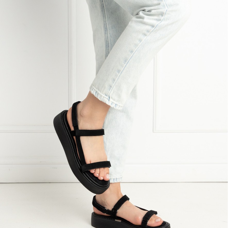   Sandale - . Rieti - Velur Black